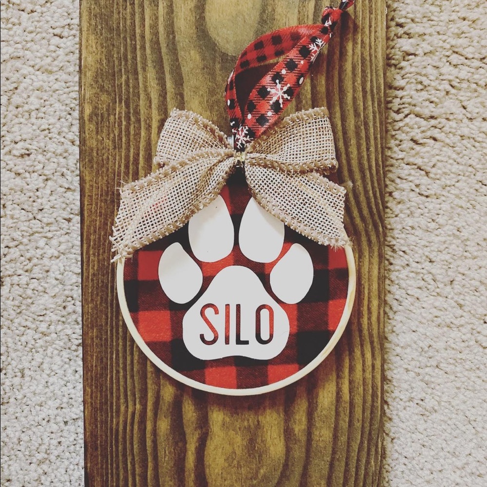 Handmade custom ornaments for dogs/cats